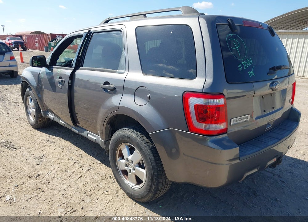 2012 FORD ESCAPE XLT VIN: 1FMCU0DG5CKA99007
