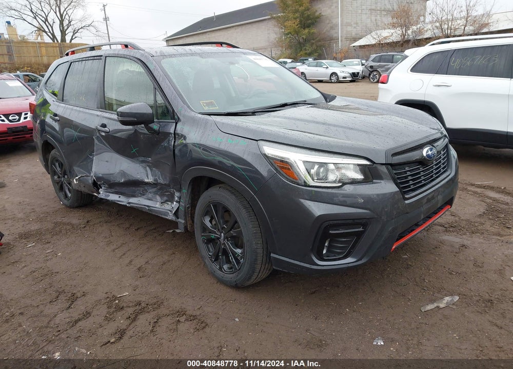 2020 SUBARU FORESTER SPORT VIN: JF2SKARC5LH605144