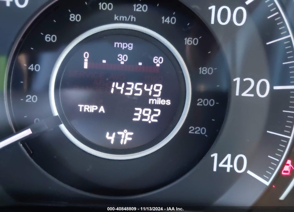 2012 HONDA CR-V EX-L VIN: 5J6RM3H71CL022214