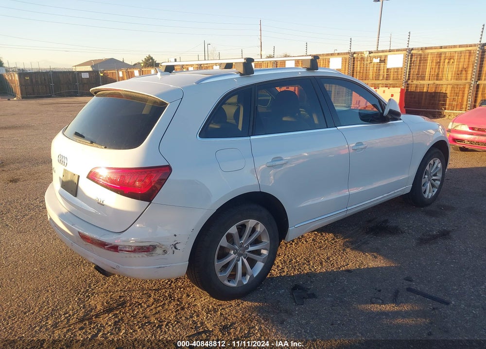 2014 AUDI Q5 2.0T PREMIUM VIN: WA1LFAFP5EA042181