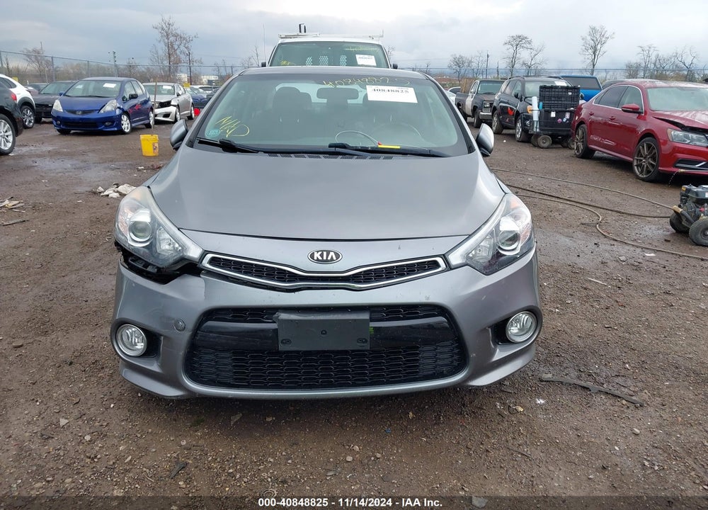 2016 KIA FORTE KOUP EX VIN: KNAFX6A84G5634936