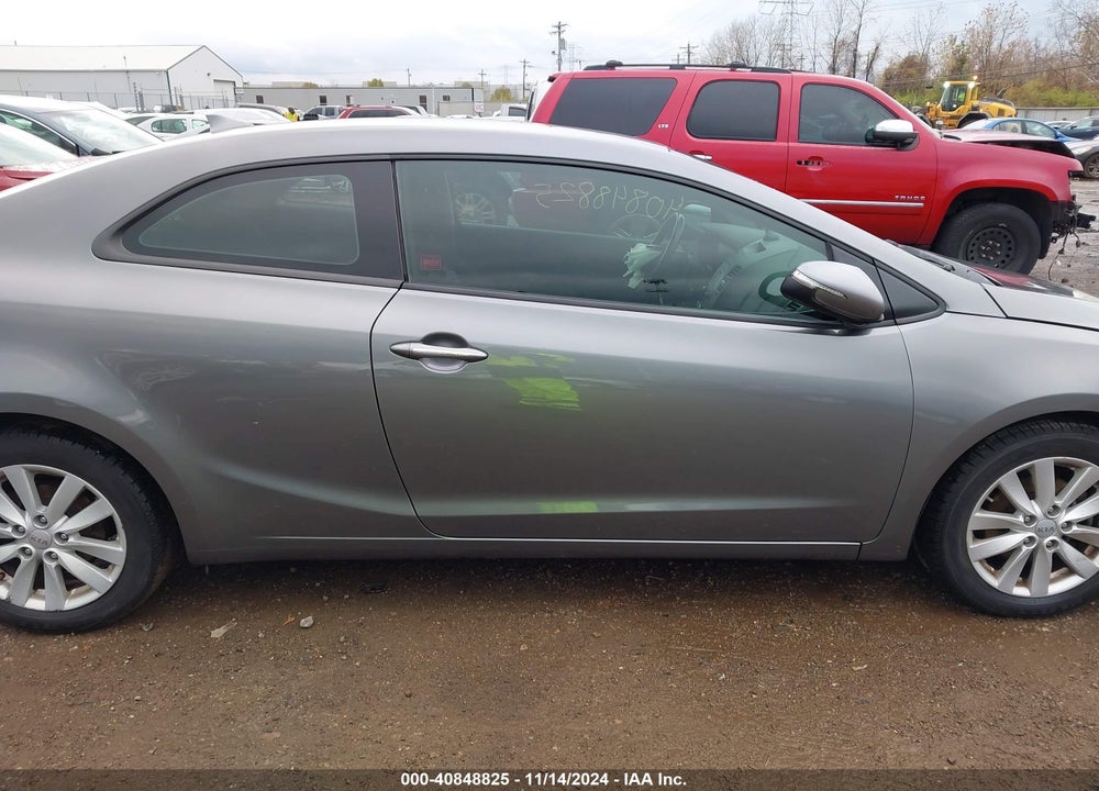 2016 KIA FORTE KOUP EX VIN: KNAFX6A84G5634936