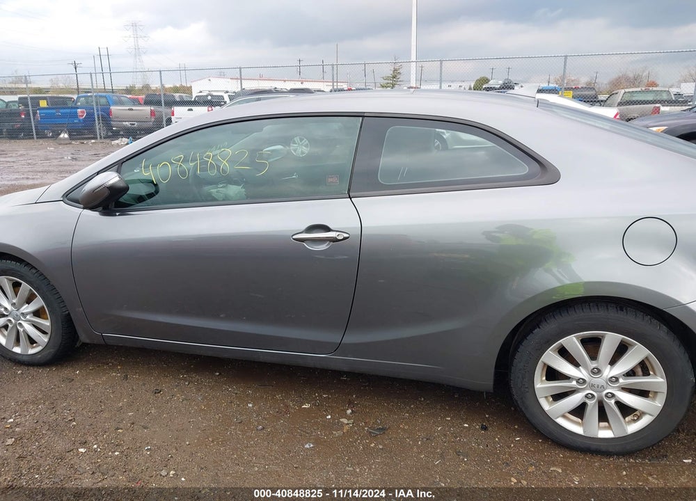 2016 KIA FORTE KOUP EX VIN: KNAFX6A84G5634936