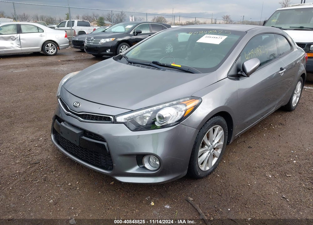 2016 KIA FORTE KOUP EX VIN: KNAFX6A84G5634936