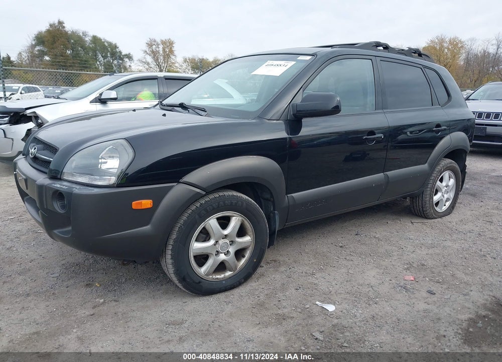 2005 HYUNDAI TUCSON GLS/LX VIN: KM8JN12D05U209830