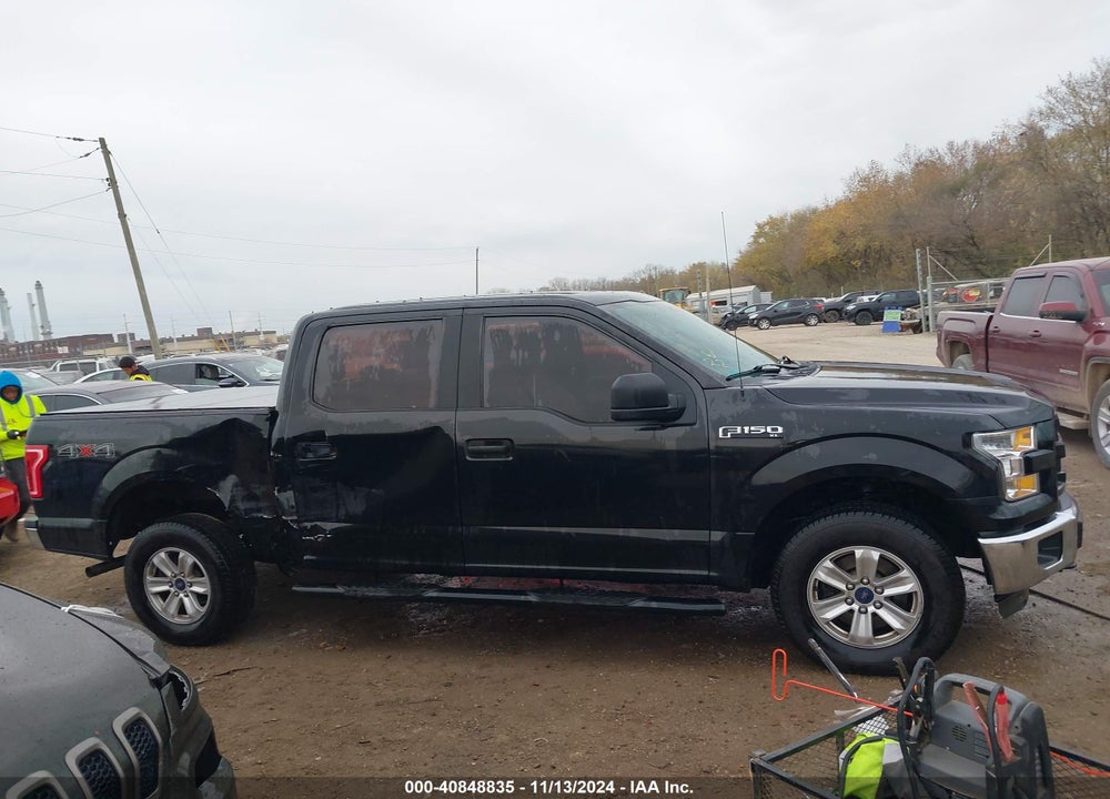 2015 FORD F-150 XL VIN: 1FTEW1E82FFB59665