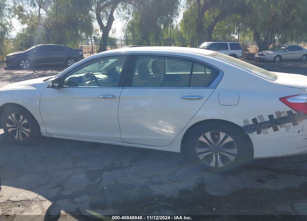 2013 HONDA ACCORD LX VIN: 1HGCR2F34DA244672