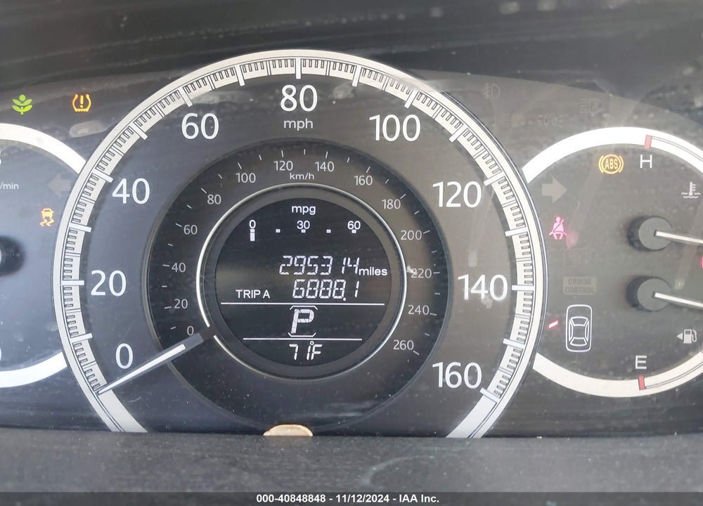 2013 HONDA ACCORD LX VIN: 1HGCR2F34DA244672