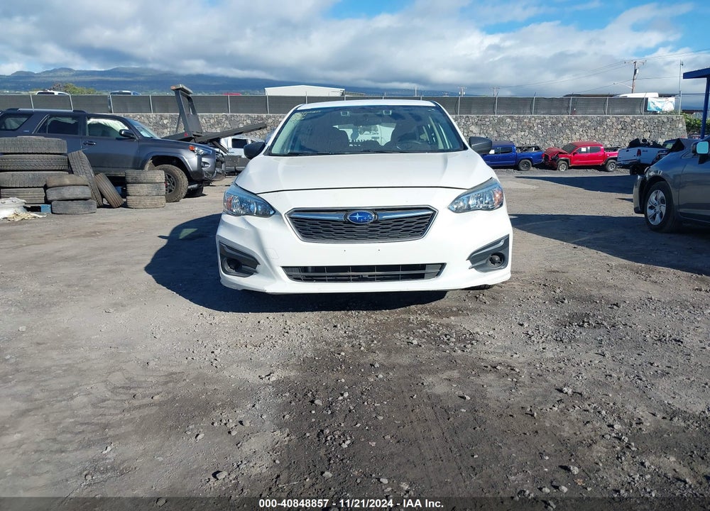 2019 SUBARU IMPREZA VIN: 4S3GTAB63K3742231
