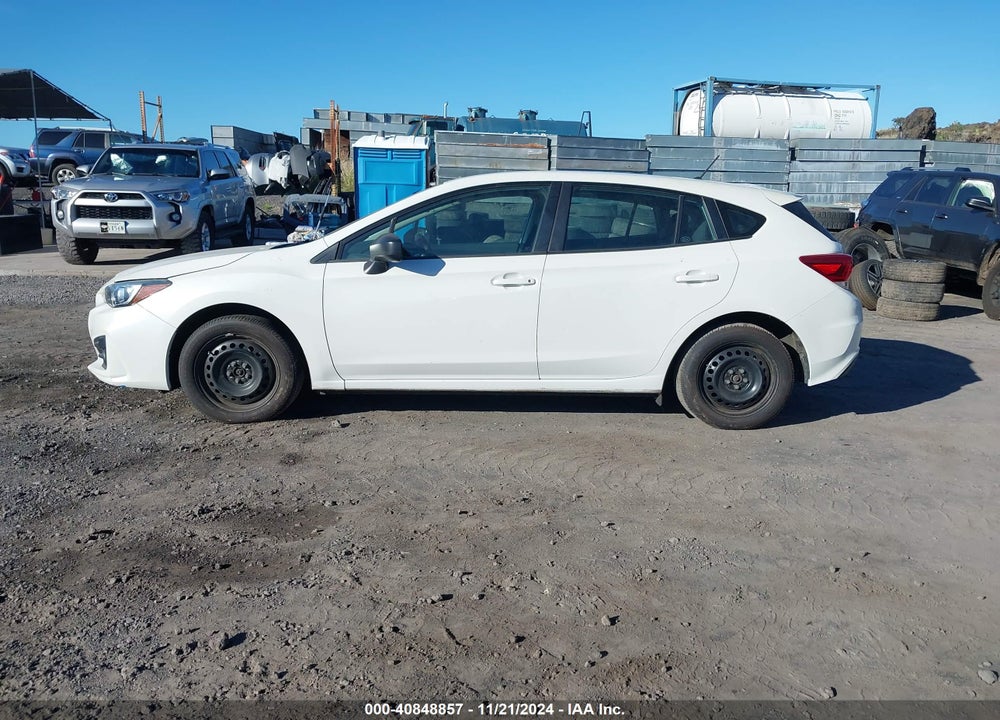 2019 SUBARU IMPREZA VIN: 4S3GTAB63K3742231