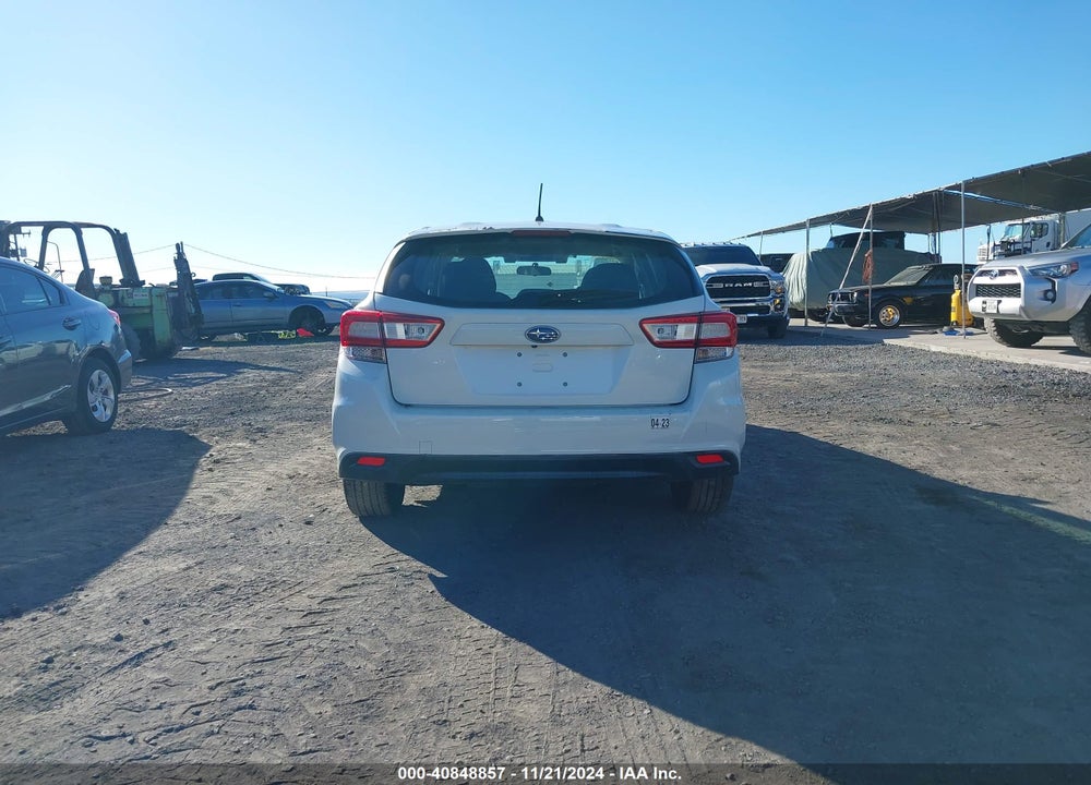 2019 SUBARU IMPREZA VIN: 4S3GTAB63K3742231