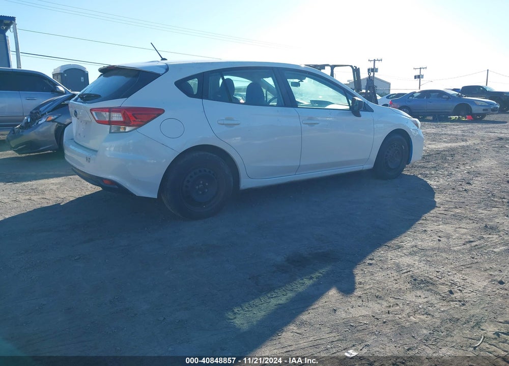 2019 SUBARU IMPREZA VIN: 4S3GTAB63K3742231