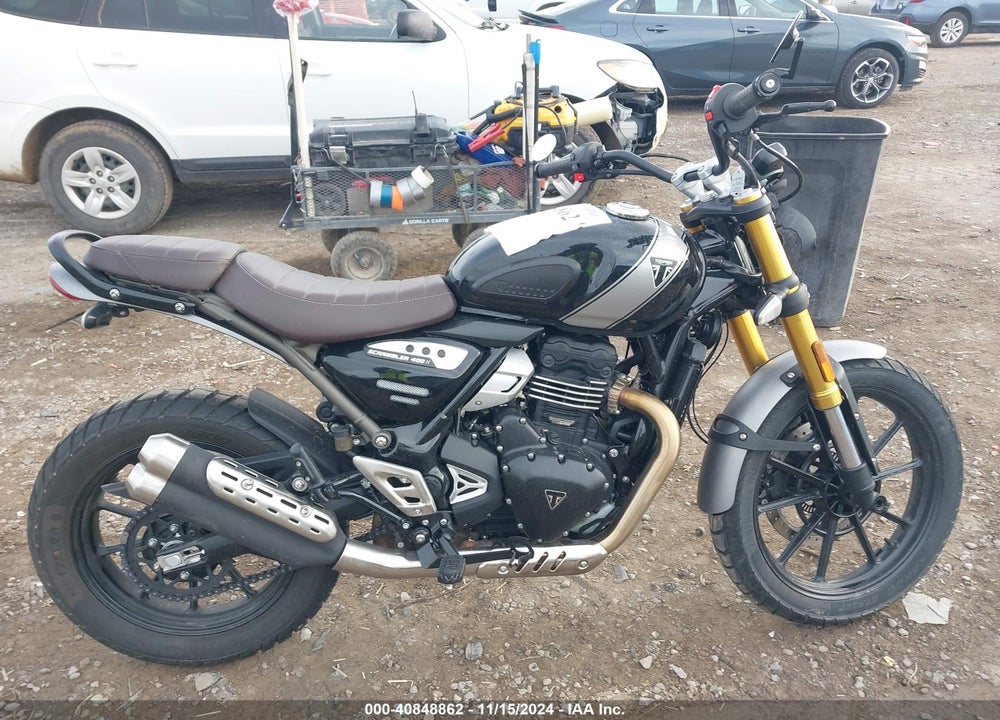 2024 TRIUMPH MOTORCYCLE SCRAMBLER 400 X VIN: SMTT147Y4RNA11004