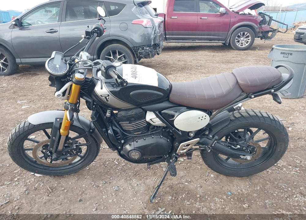 2024 TRIUMPH MOTORCYCLE SCRAMBLER 400 X VIN: SMTT147Y4RNA11004