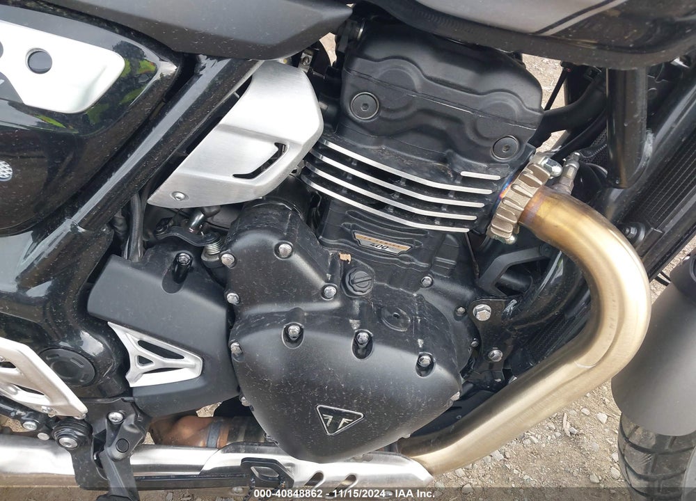 2024 TRIUMPH MOTORCYCLE SCRAMBLER 400 X VIN: SMTT147Y4RNA11004