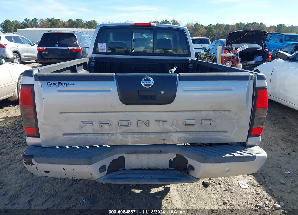 2004 NISSAN FRONTIER XE VIN: 1N6DD26T74C449924