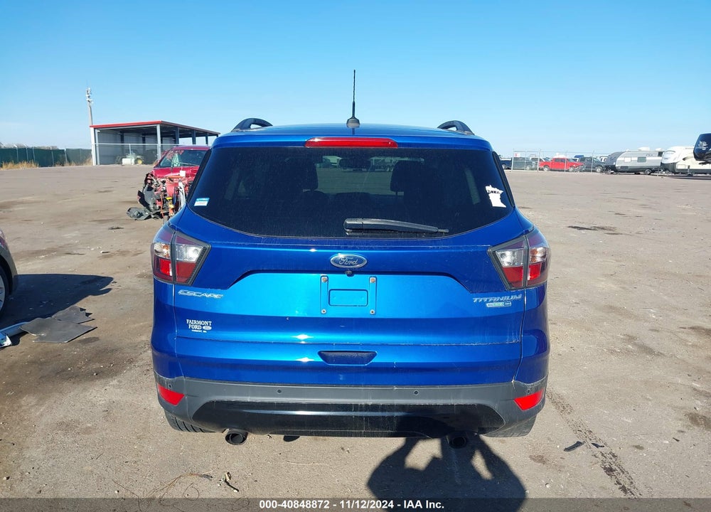 2017 FORD ESCAPE TITANIUM VIN: 1FMCU9JD6HUB23308