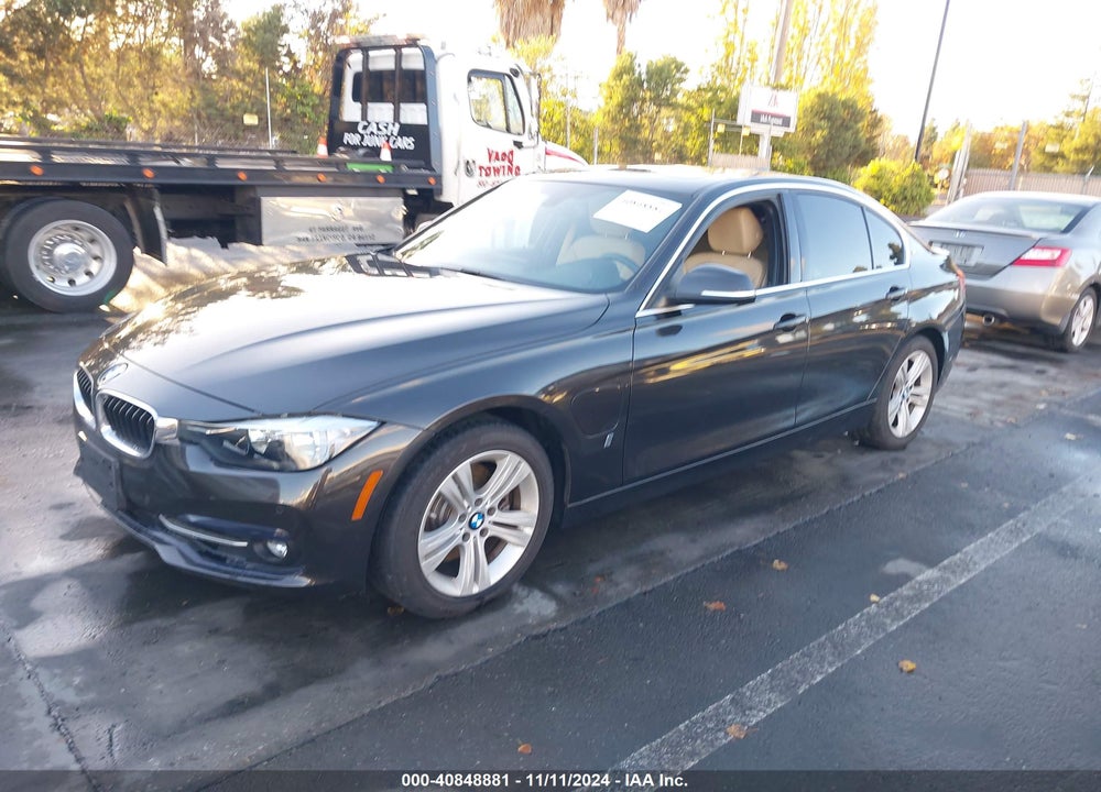 2017 BMW 330E IPERFORMANCE VIN: WBA8E1C33HA158626