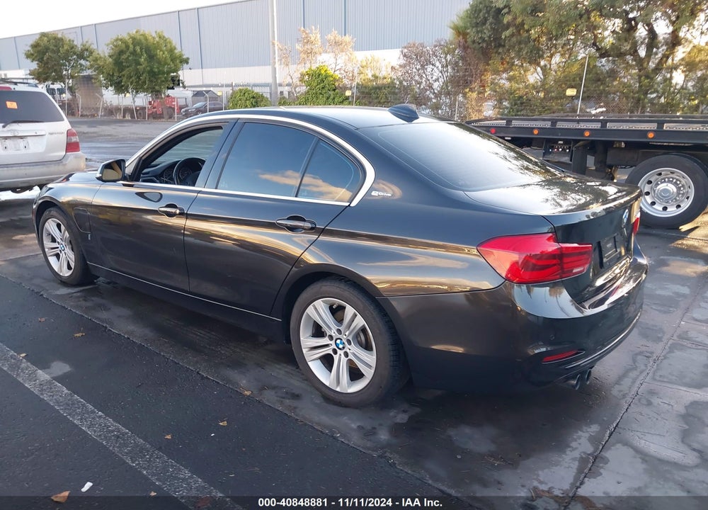 2017 BMW 330E IPERFORMANCE VIN: WBA8E1C33HA158626