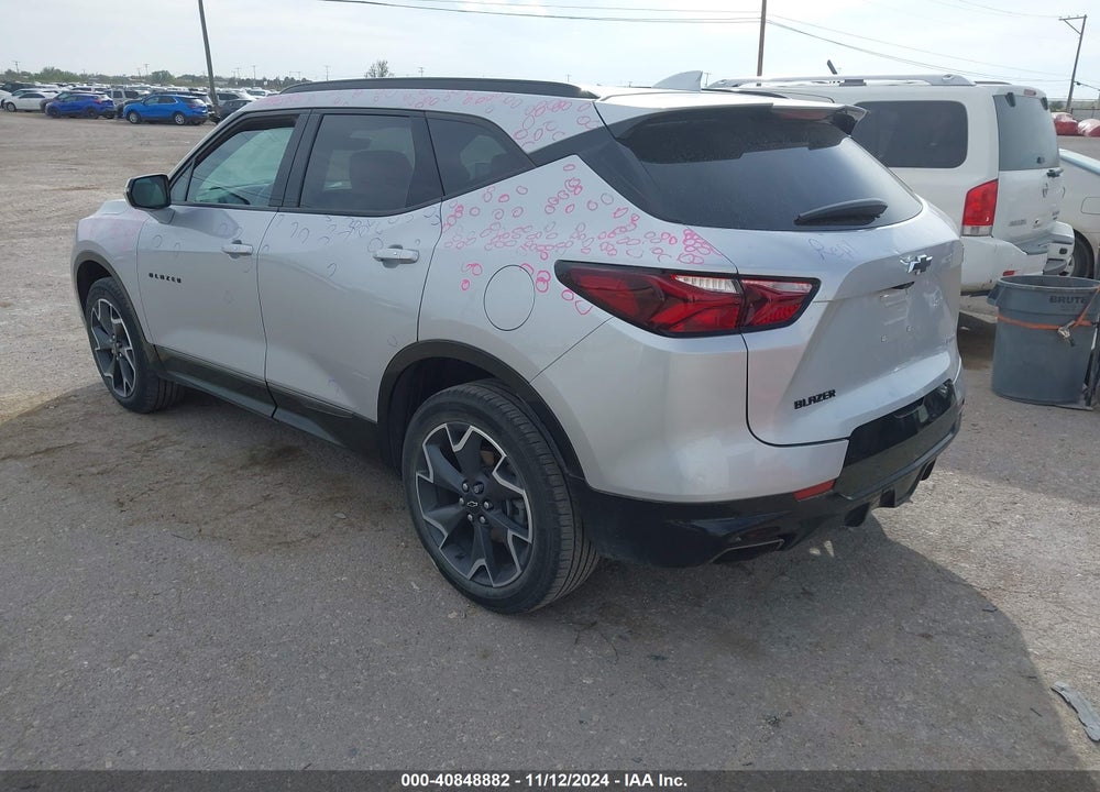 2022 CHEVROLET BLAZER FWD RS VIN: 3GNKBERSXNS136194