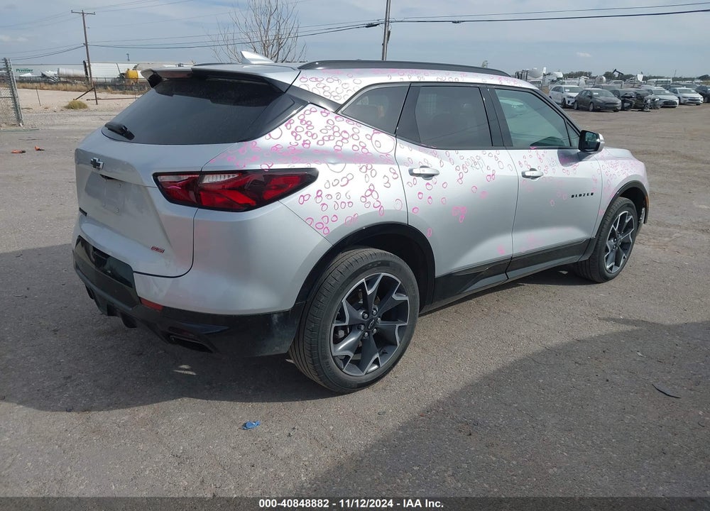 2022 CHEVROLET BLAZER FWD RS VIN: 3GNKBERSXNS136194