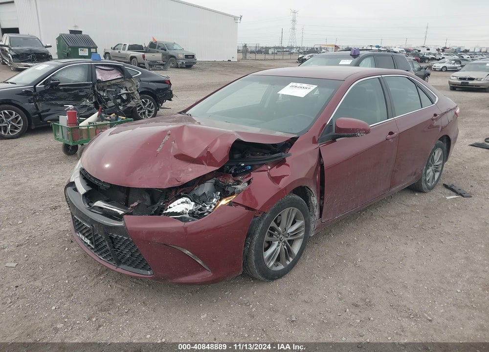 2016 TOYOTA CAMRY SE VIN: 4T1BF1FK1GU500866