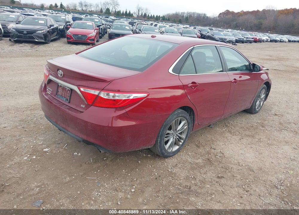 2016 TOYOTA CAMRY SE VIN: 4T1BF1FK1GU500866