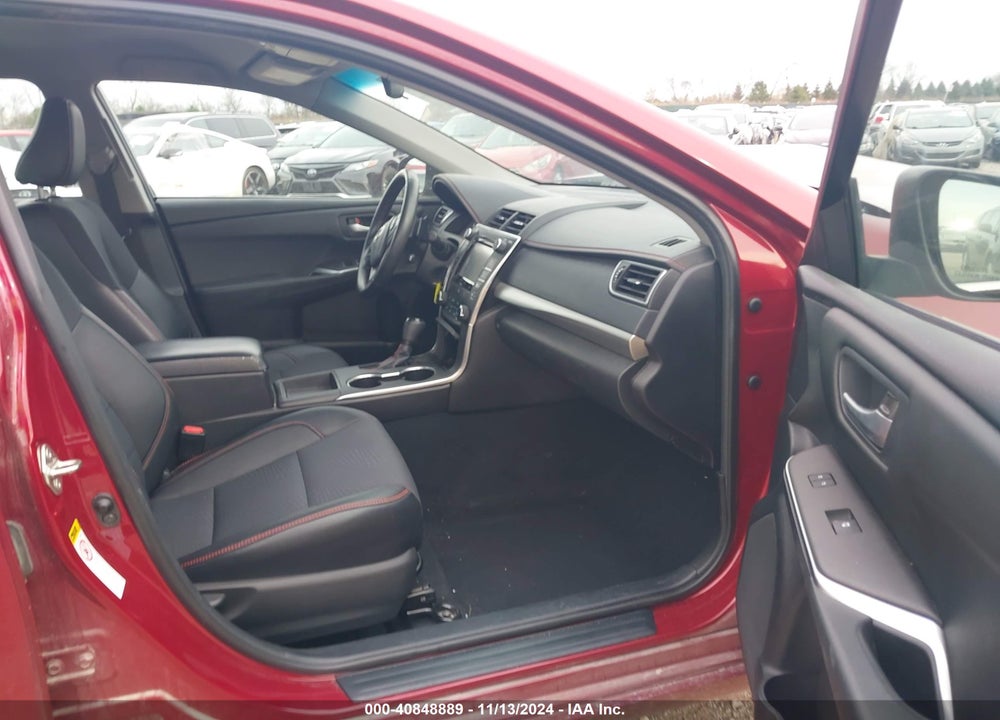 2016 TOYOTA CAMRY SE VIN: 4T1BF1FK1GU500866
