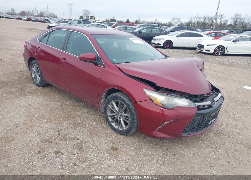2016 TOYOTA CAMRY SE VIN: 4T1BF1FK1GU500866