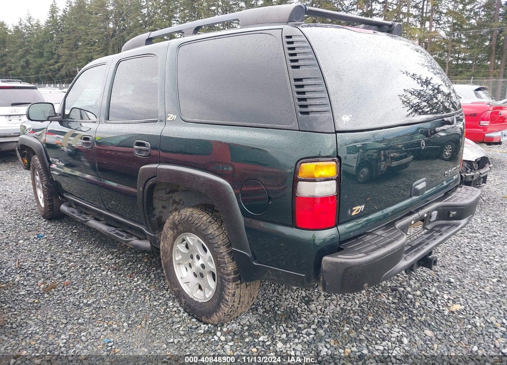 2002 CHEVROLET TAHOE Z71 VIN: 1GNEK13T12R241938