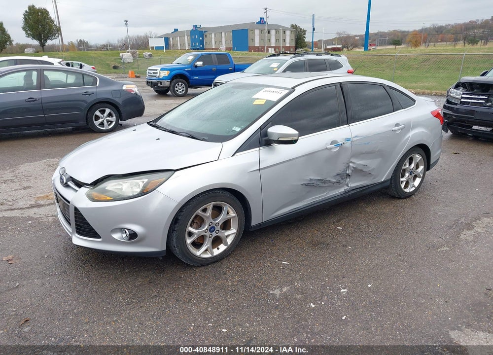 2014 FORD FOCUS TITANIUM VIN: 1FADP3J21EL292980