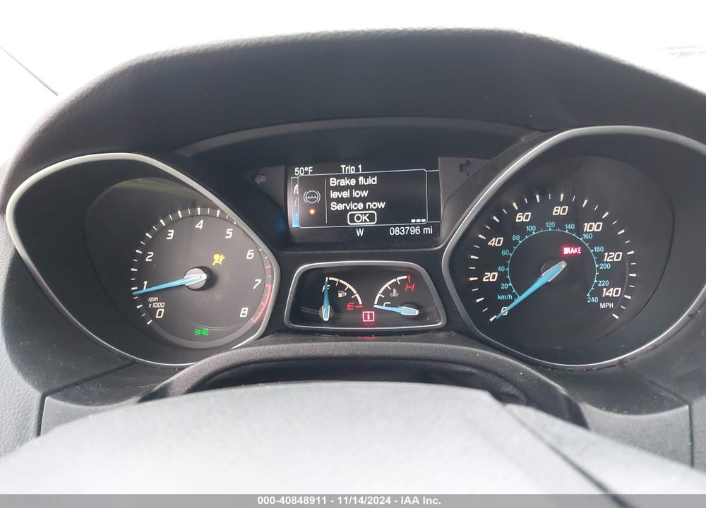 2014 FORD FOCUS TITANIUM VIN: 1FADP3J21EL292980