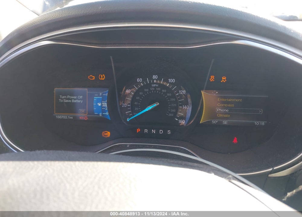 2016 FORD FUSION VIN: 1FA6P0H7XG5119961