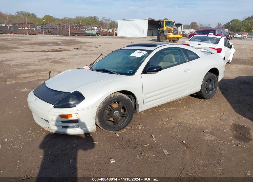 2002 MITSUBISHI ECLIPSE GS VIN: 4A3AC44GX2E098340