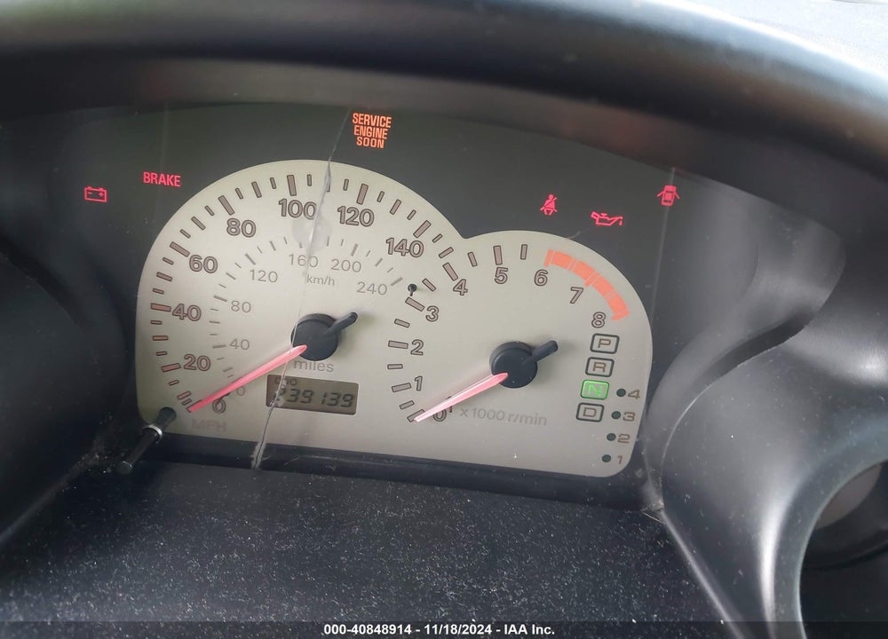 2002 MITSUBISHI ECLIPSE GS VIN: 4A3AC44GX2E098340