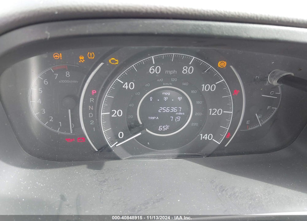 2012 HONDA CR-V EX-L VIN: 5J6RM3H74CL019453