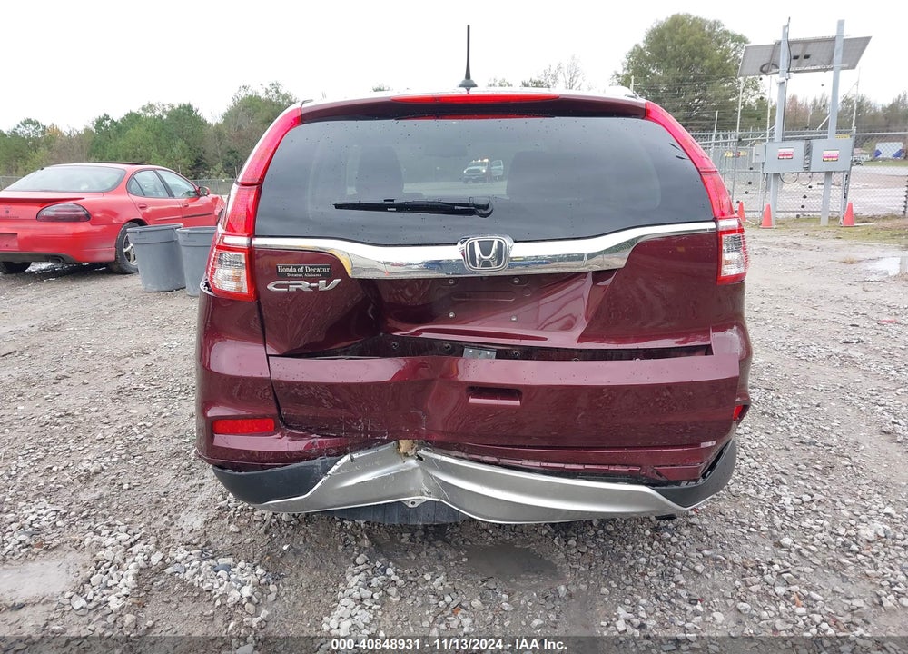 2015 HONDA CR-V EX-L VIN: 2HKRM3H75FH546755