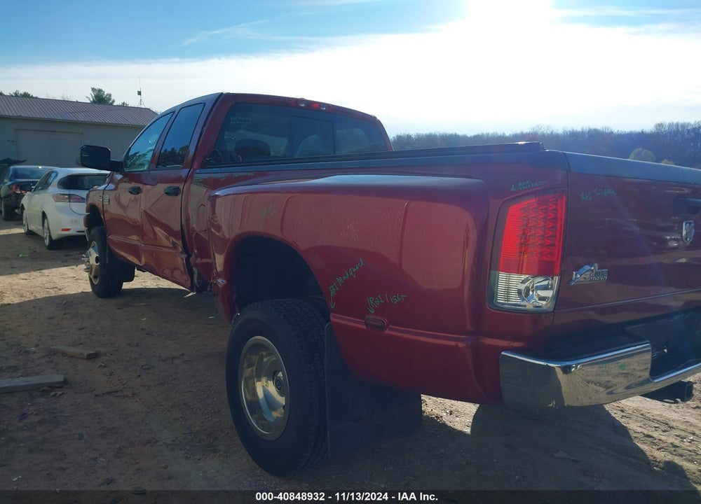 2009 DODGE RAM 3500 SLT VIN: 3D7MX48L29G549006