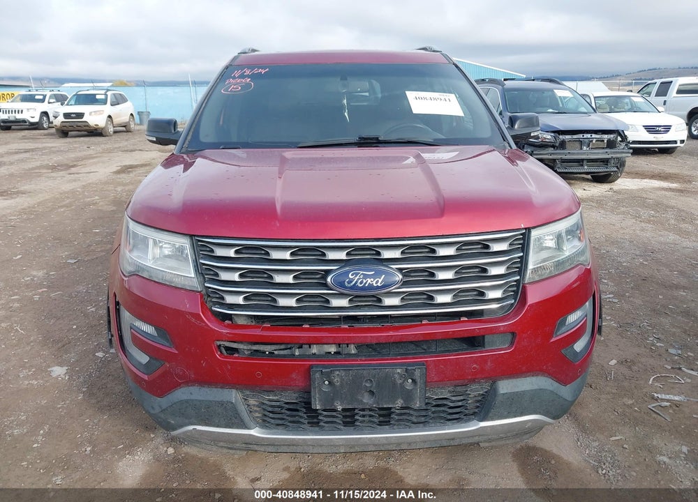 2017 FORD EXPLORER XLT VIN: 1FM5K8DH6HGD20114