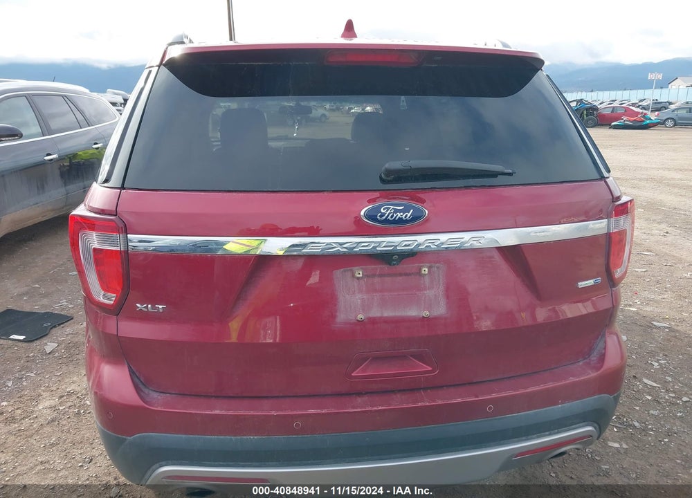 2017 FORD EXPLORER XLT VIN: 1FM5K8DH6HGD20114
