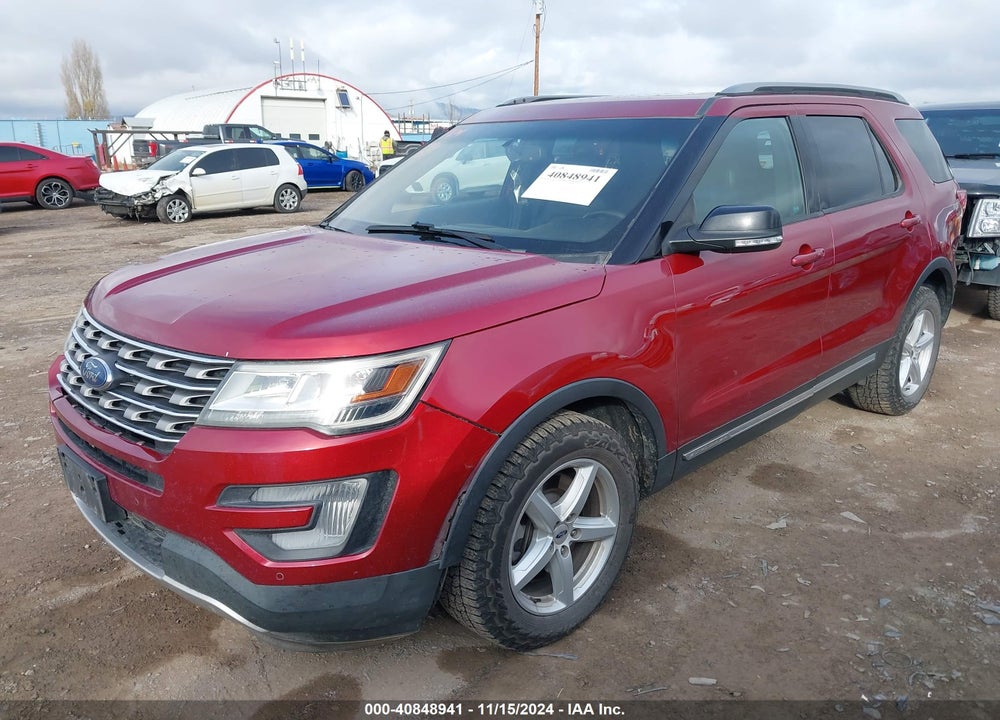 2017 FORD EXPLORER XLT VIN: 1FM5K8DH6HGD20114