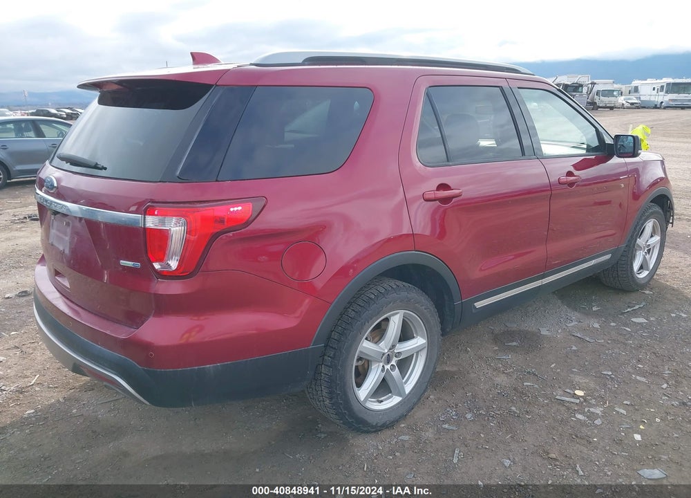 2017 FORD EXPLORER XLT VIN: 1FM5K8DH6HGD20114