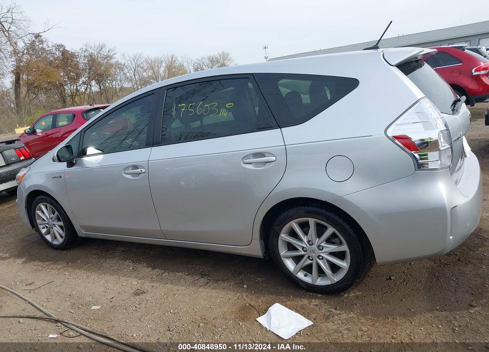 2012 TOYOTA PRIUS V FIVE VIN: JTDZN3EU6C3141714