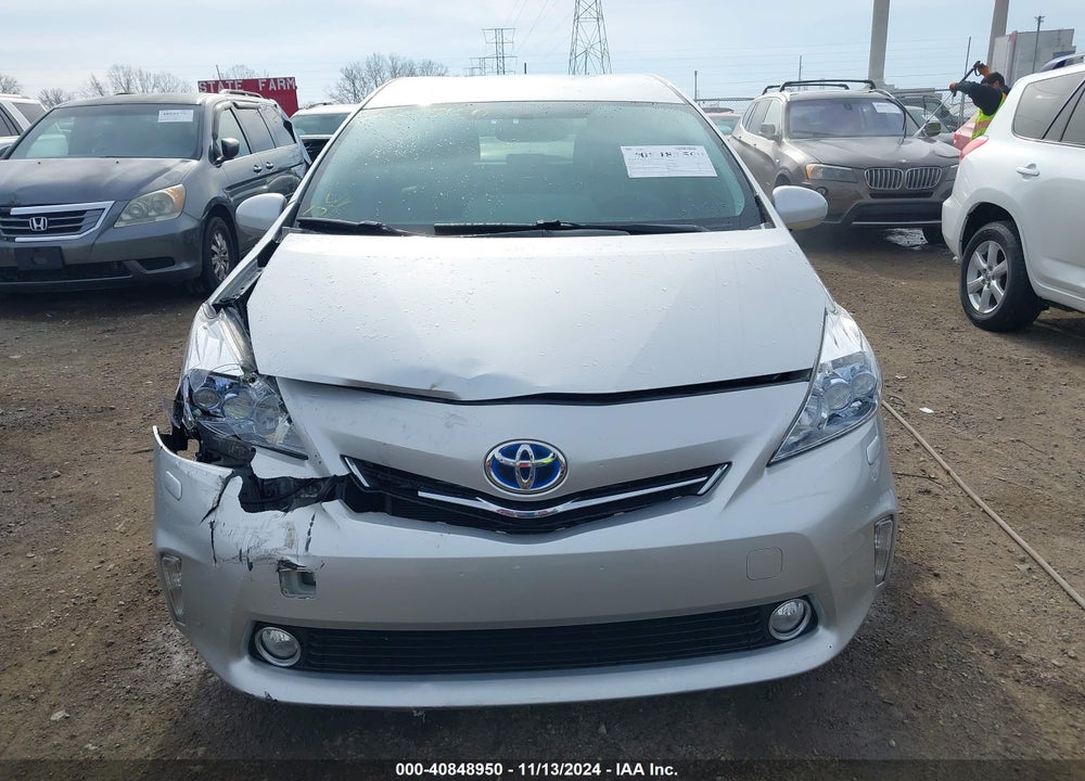 2012 TOYOTA PRIUS V FIVE VIN: JTDZN3EU6C3141714