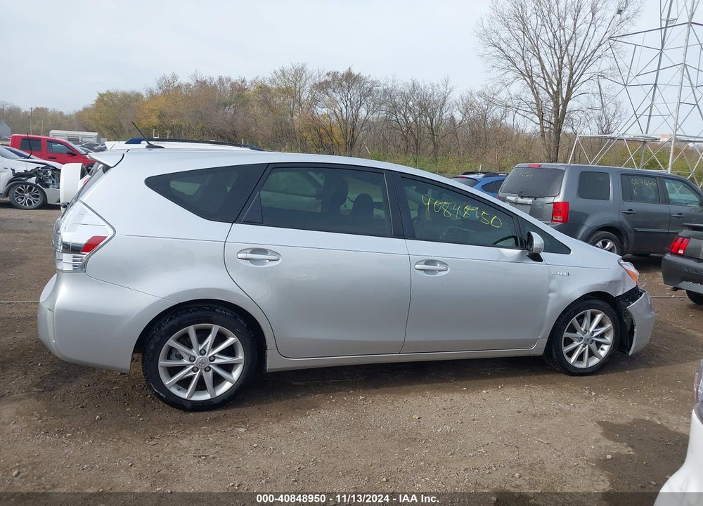 2012 TOYOTA PRIUS V FIVE VIN: JTDZN3EU6C3141714