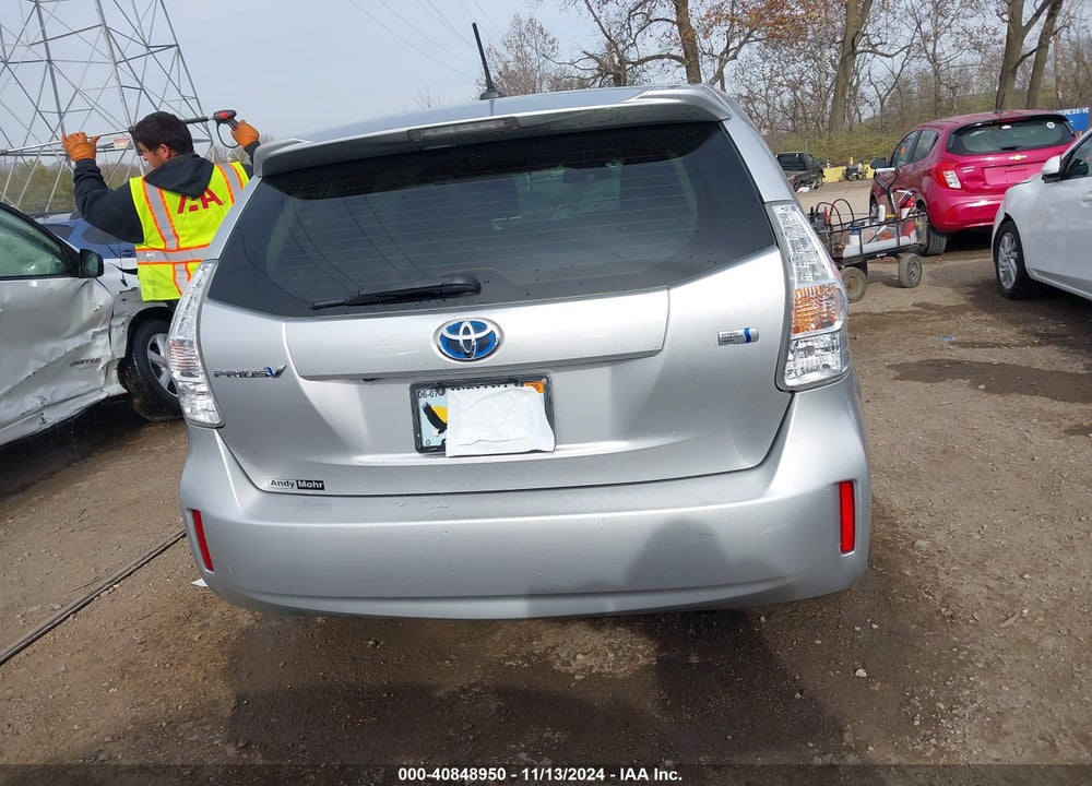2012 TOYOTA PRIUS V FIVE VIN: JTDZN3EU6C3141714