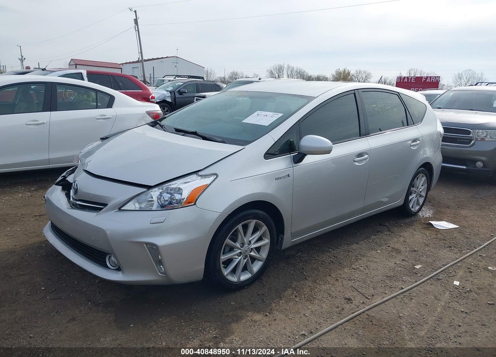 2012 TOYOTA PRIUS V FIVE VIN: JTDZN3EU6C3141714