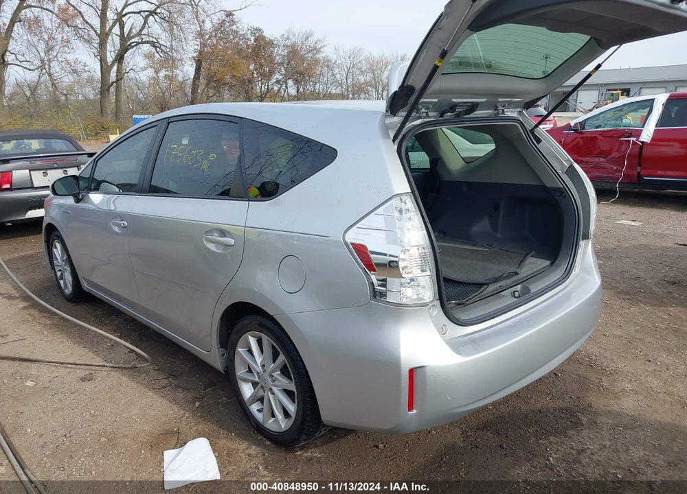 2012 TOYOTA PRIUS V FIVE VIN: JTDZN3EU6C3141714