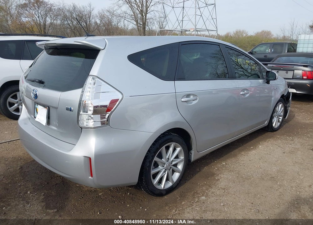 2012 TOYOTA PRIUS V FIVE VIN: JTDZN3EU6C3141714