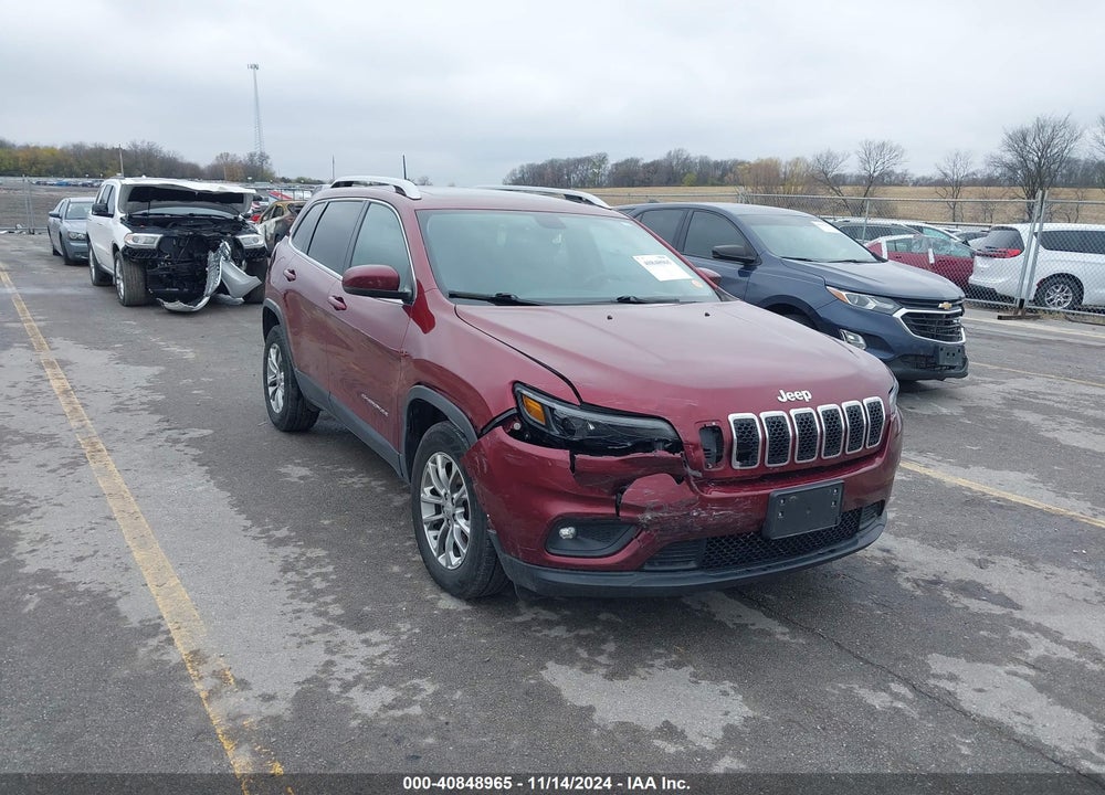 2019 JEEP CHEROKEE LATITUDE PLUS 4X4 VIN: 1C4PJMLB9KD236030
